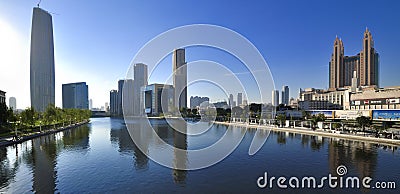 Tianjin City Landscape Editorial Stock Photo