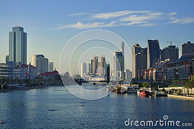 Tianjin City Landscape Editorial Stock Photo