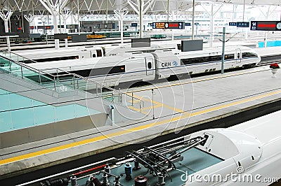 Tianjin railway station Editorial Stock Photo