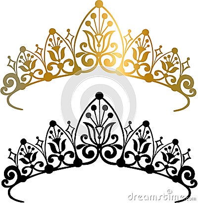 Tiara Crown Vector Illustration Vector Illustration