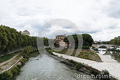 Tiberina Island, Rome, Italy. Stock Photo