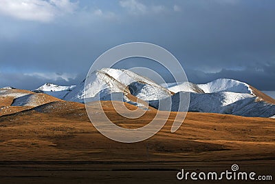 Tibet tableland Stock Photo