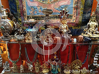 Tibetan art Editorial Stock Photo