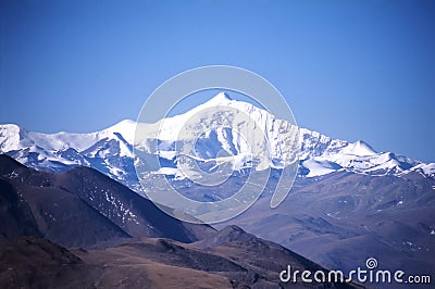 Tibetan plateau Stock Photo