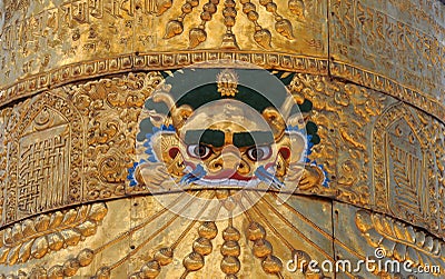 Tibetan religious art Stock Photo