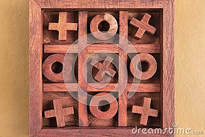 Tic tac toe Stock Photo