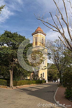 Tices church in Ohanes Spain Stock Photo