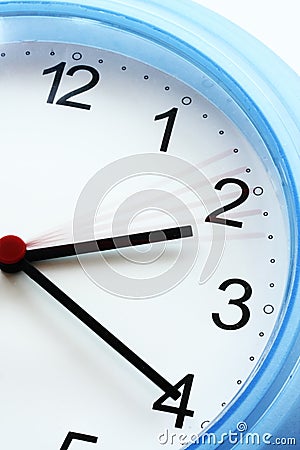 Ticking Clock Stock Photo