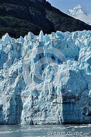 Tidewater Margerie Glacier, Alaska Stock Photo