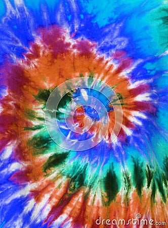 Tie dye Stock Photo