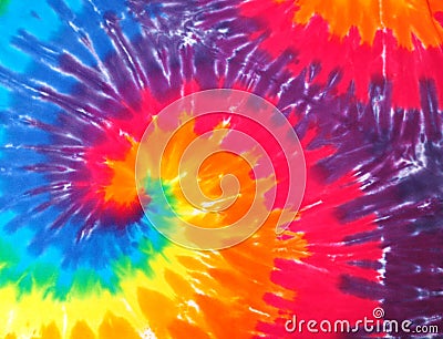 Tie dye abstract Stock Photo