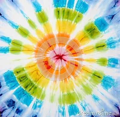 Tie dye Stock Photo