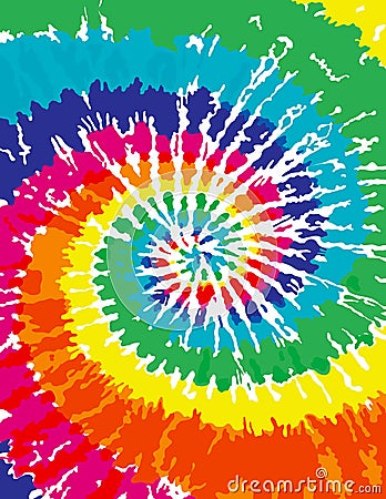 Tie Dye Background Vector Illustration