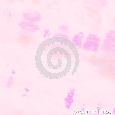 Tie Dye Batik. Pink Watercolor Blots. Ink Hand Stock Photo