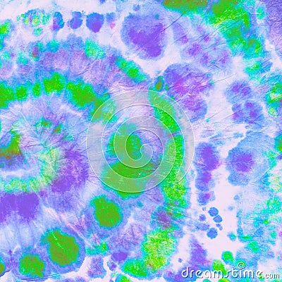 Tie Dye Circle. Rainbow Batik Shirt. Love Stock Photo