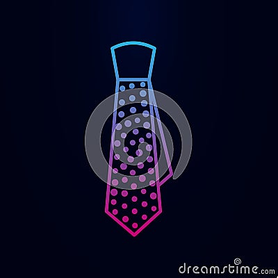 Tie nolan icon. Simple thin line, outline vector of web icons for ui and ux, website or mobile application Stock Photo