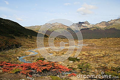 Tierra del Fuego Stock Photo