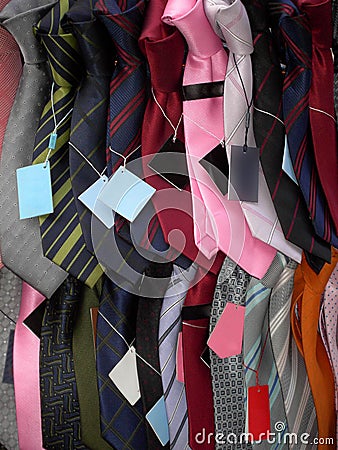 Ties Stock Photo