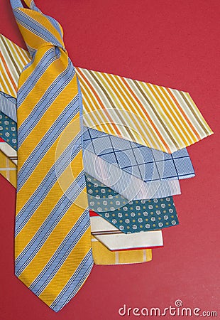 Ties Stock Photo