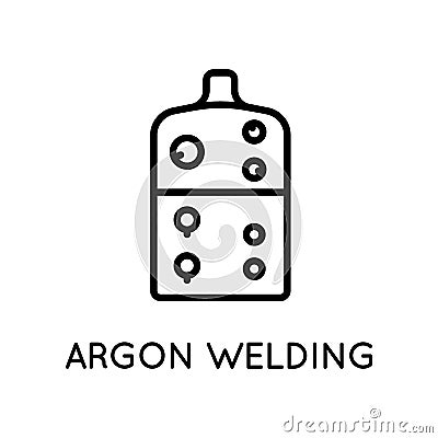 Tig Welding Icon. Vector sign in simple style isolated on white background. Original size 64x64 pixels. Vector Illustration
