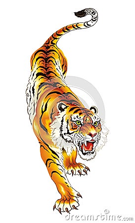 Tiger Vector Illustration