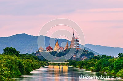 Tiger Cave Temple Kanchanaburi Province, Thailand Stock Photo