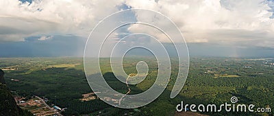 Tiger Cave Temple at Krabi Province, Thailand. Stock Photo