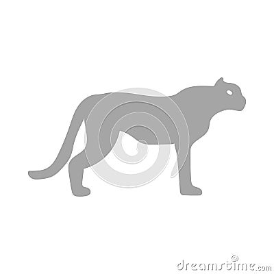 Tiger Vector icon which can easily modify or edit Vector Illustration