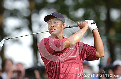 Tiger Woods Editorial Stock Photo