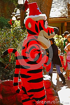 Tigger, a main character from Winnie-the-Pooh Editorial Stock Photo