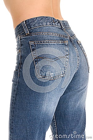 Tight Fitting Jeans Royalty Free Stock Image - Image: 7774516