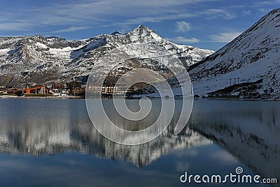 Tignes Stock Photo