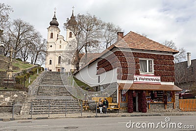 Tihany Abbey Editorial Stock Photo