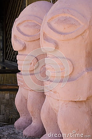 Tikis Stock Photo