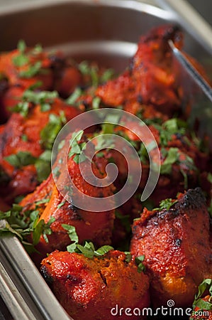 Tikka Chicken Stock Photo