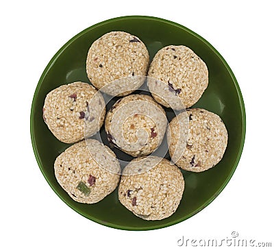 Til Laddu Stock Photo