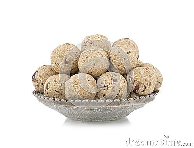 Til Laddu Stock Photo