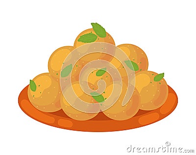 til ladoo lohri icon Vector Illustration