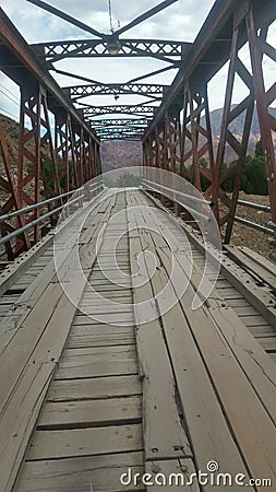 Tilcara way to ruins pucara Jujuy Argentina Stock Photo