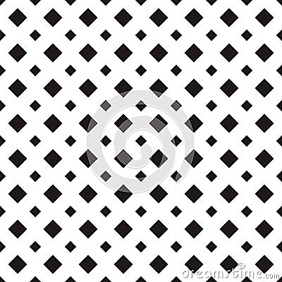 Big and small rhombus. Vector seamless pattern Stock Photo