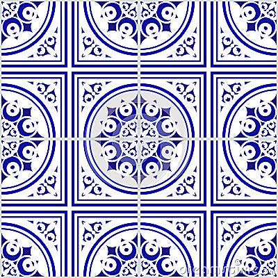 Tile pattern vector Vector Illustration