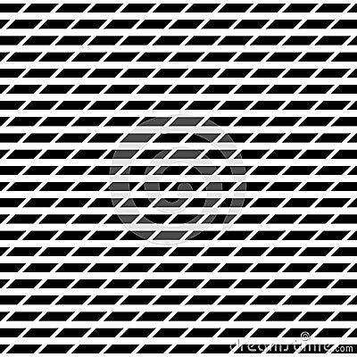 Tileable grid / mesh geometric pattern series. Repeatable monochrome texture. Vector Illustration