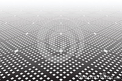 Tiled textured surface. Abstract geometric background. Vector Illustration