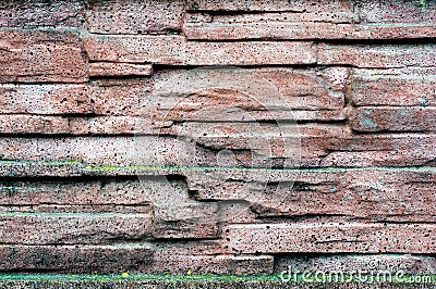 Tiles imitating slits of stone Stock Photo