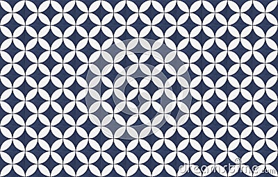 Tiles pattern design geometric mosaic Stock Photo