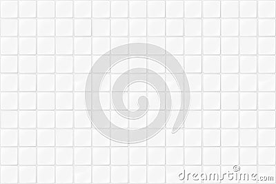 Tiles texture seamless background. White tile illustration. Vector Illustration