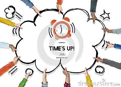 Time Alarm Deadline Countdown Concept Stock Photo