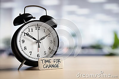 Time for change Stock Photo