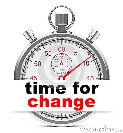 Time for change Stock Photo