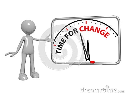 Time for change Stock Photo